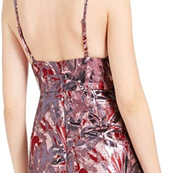 LAUNDRY Plum Wine color sleeveless dress SIZE 12 - Picture 2 of 15